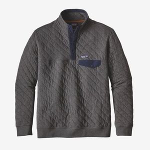 Men's Organic Cotton Quilt Snap-T® Pullover